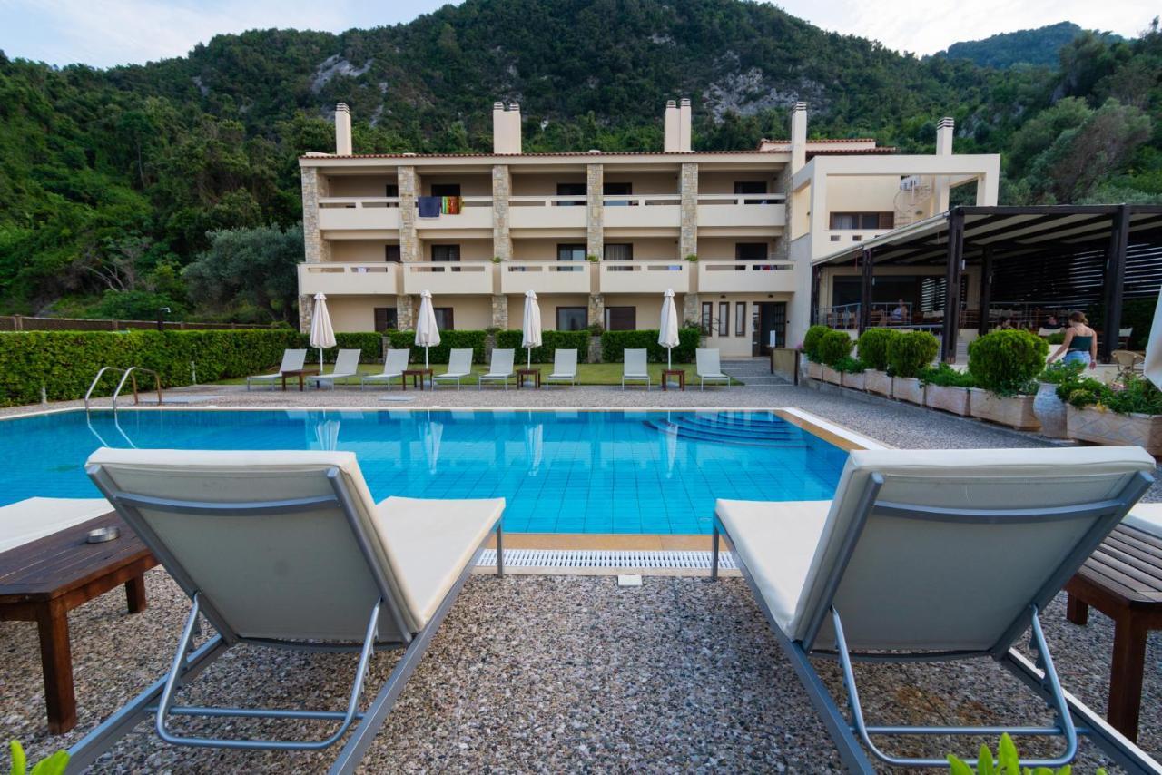 Casa Laios Hotel Paralia Chiliadou Eksteriør billede