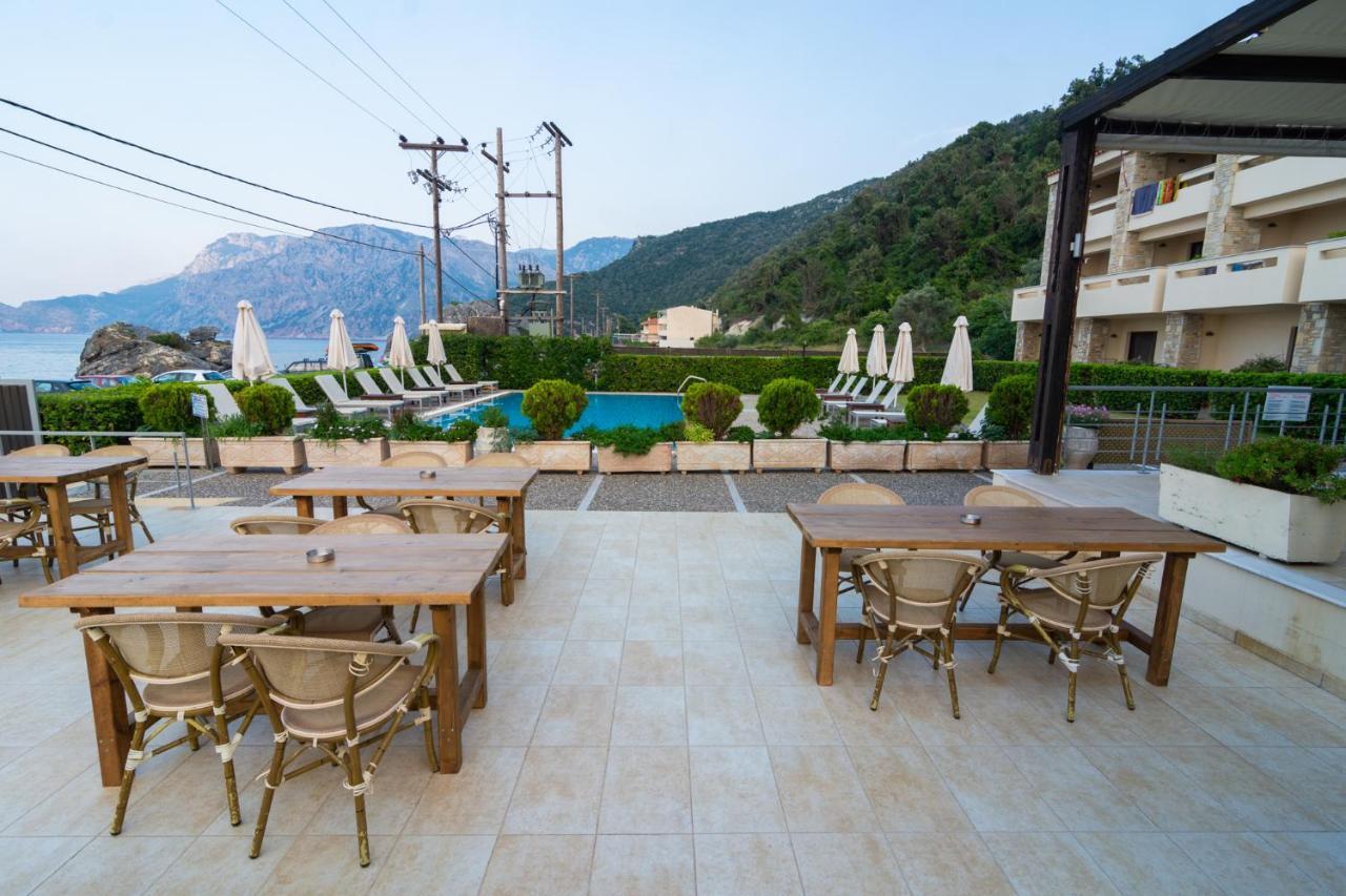 Casa Laios Hotel Paralia Chiliadou Eksteriør billede