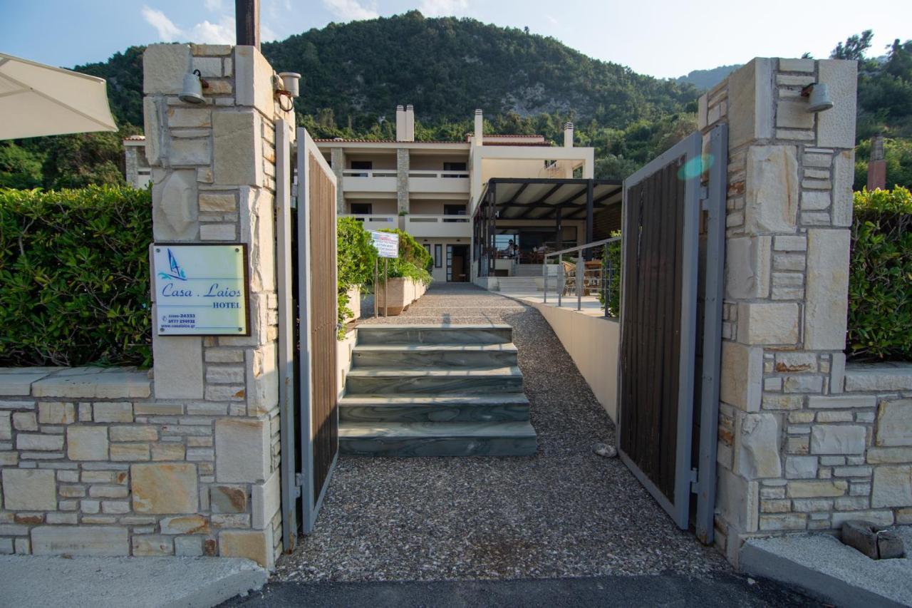 Casa Laios Hotel Paralia Chiliadou Eksteriør billede