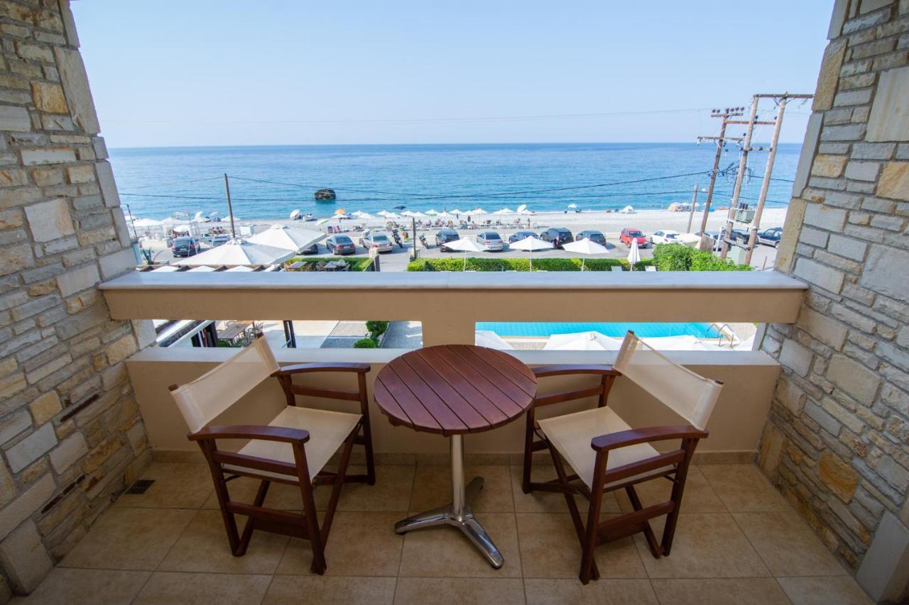Casa Laios Hotel Paralia Chiliadou Eksteriør billede